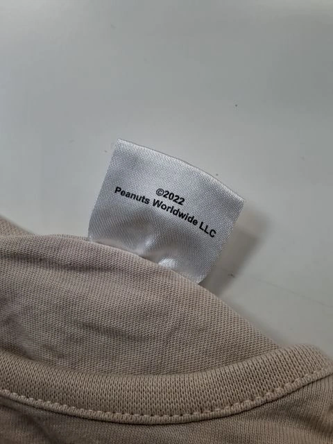 Peanuts Snoopy Baby Body Strampler Gr. 80 Beige Kurzarm 4