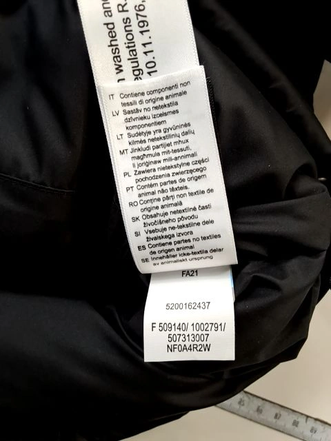 The North Face Daunenjacke Steppjacke Damen Gr. XS Schwarz Outdoor 4