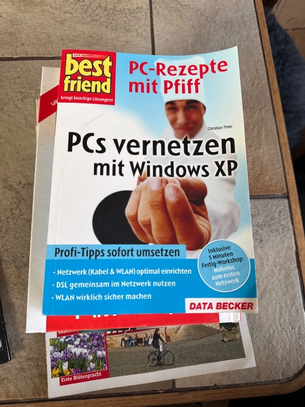 DATA BECKER PCs vernetzen mit Windows XP Buch Netzwerktechnik IT Ratgeber 2