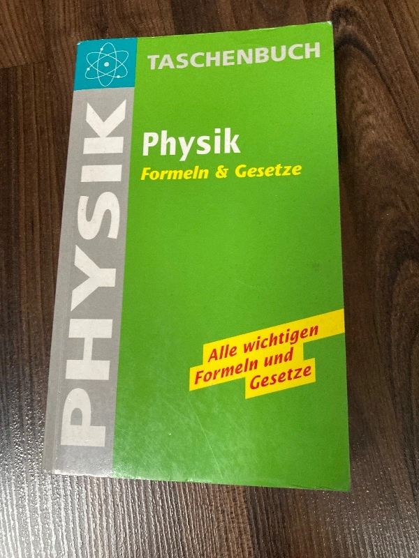 Physik Formeln & Gesetze Compact Verlag Taschenbuch Schule Studium 2
