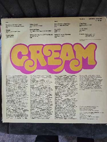 Cream Disraeli Gears Vinyl LP Album Amiga Rock Schallplatte 2