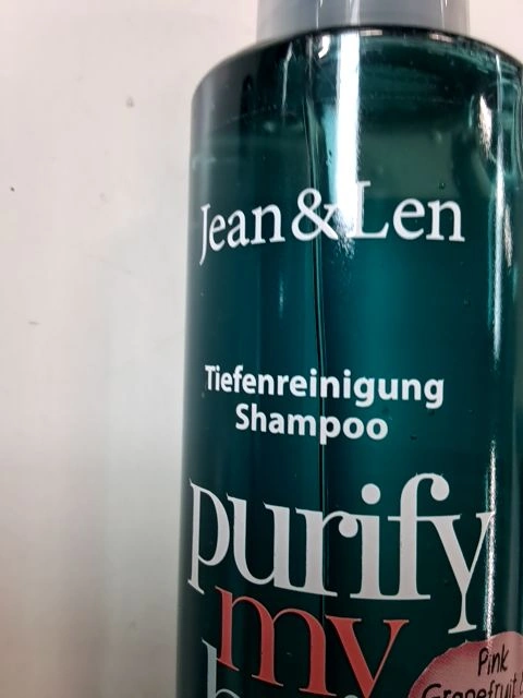 Jean & Len Tiefenreinigung Shampoo Pink Grapefruit Spirulina 300ml 9