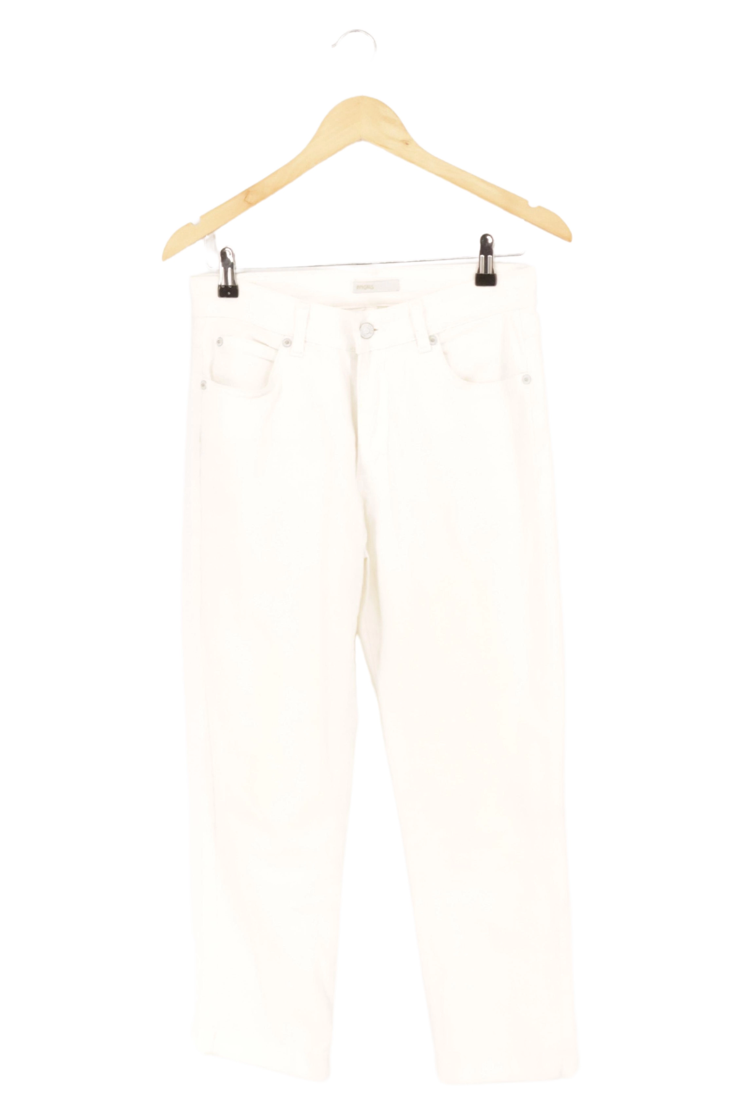 ANGELS Damen Stoffhose Gr. 36 Weiß Klassisch 1