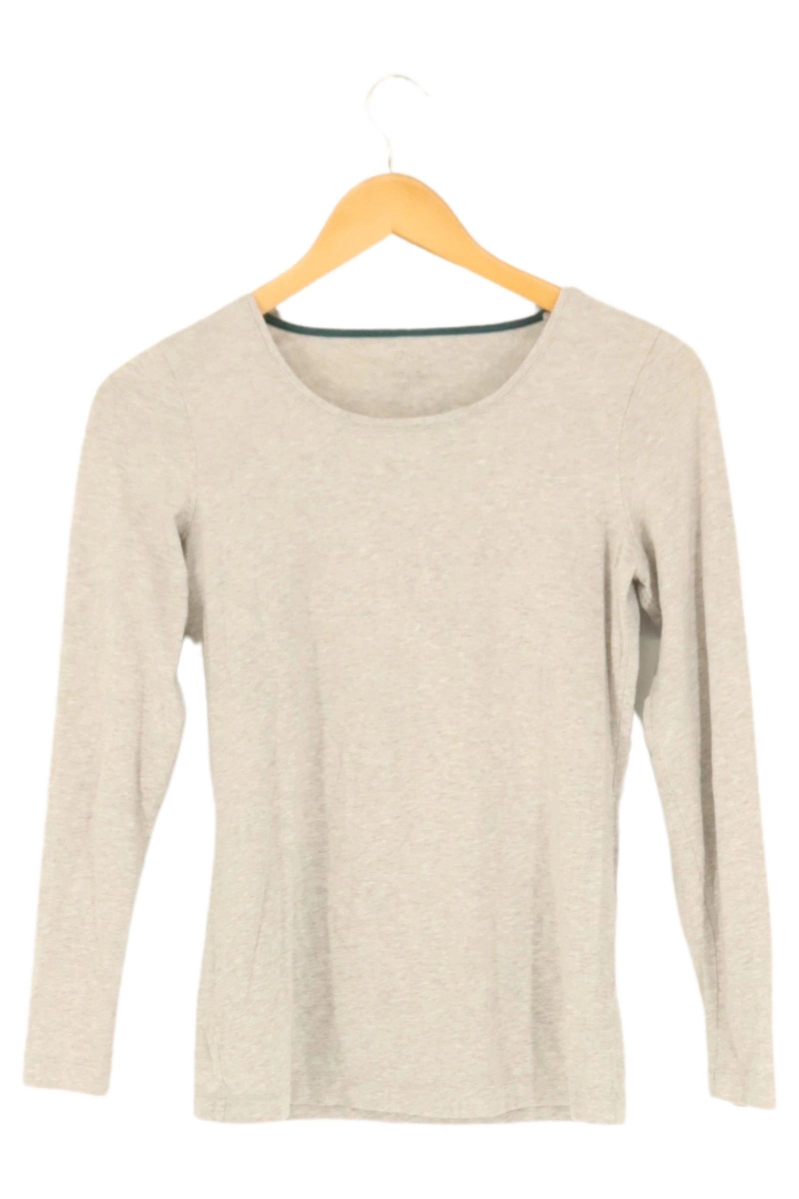 ESMARA BY HEIDI KLUM Damen Langarmshirt Gr. 36/S Beige Casual 1