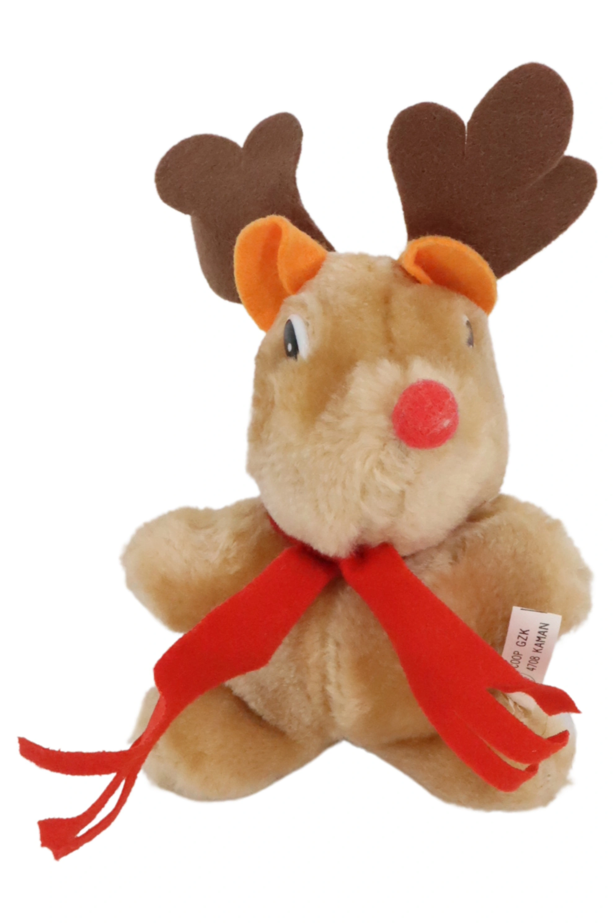 COOP Kuscheltier Elch Rentier Plüschtier Weihnachtlich Braun 16cm 1