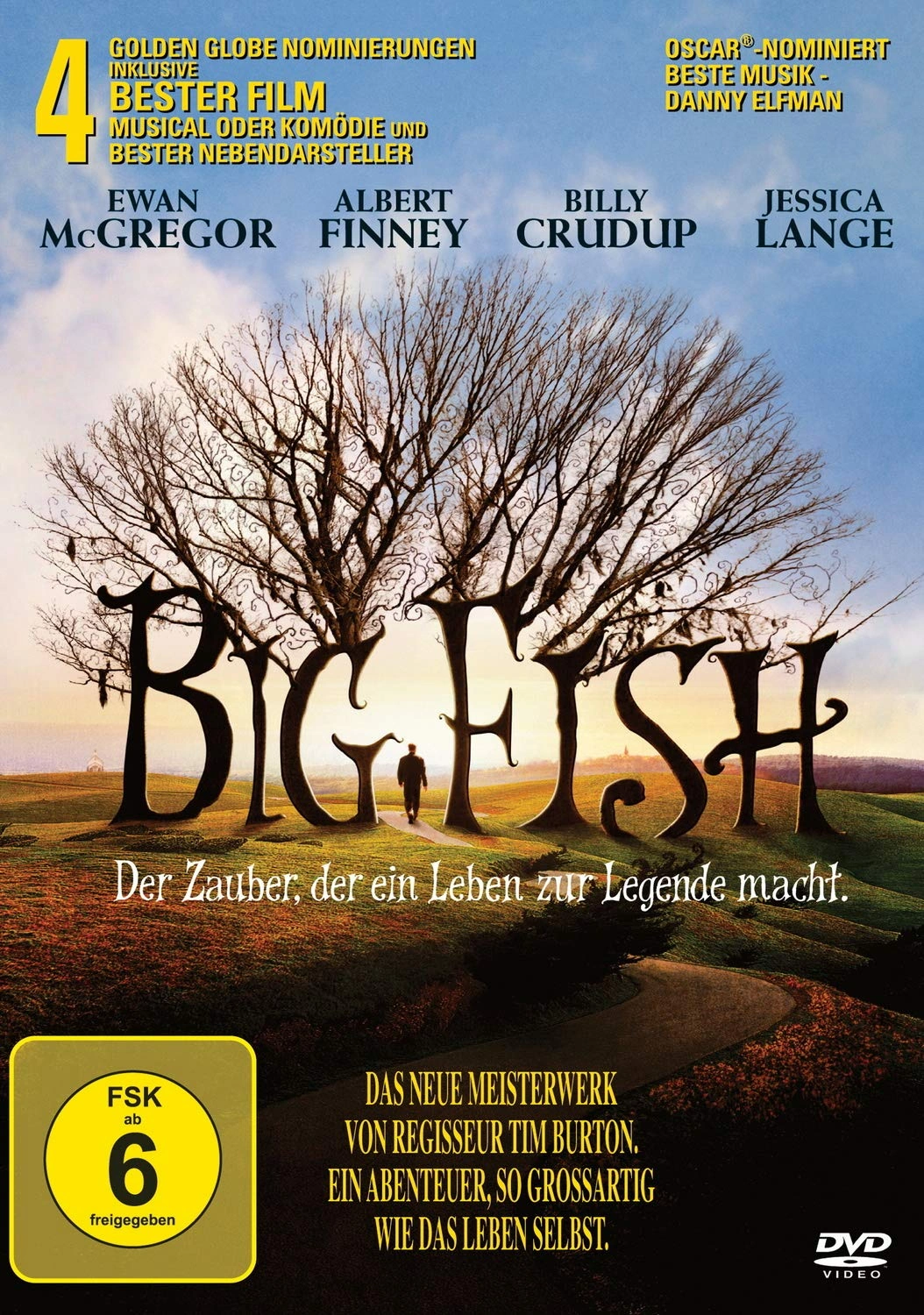 Big Fish DVD Tim Burton Ewan McGregor Familienfilm FSK 6 1