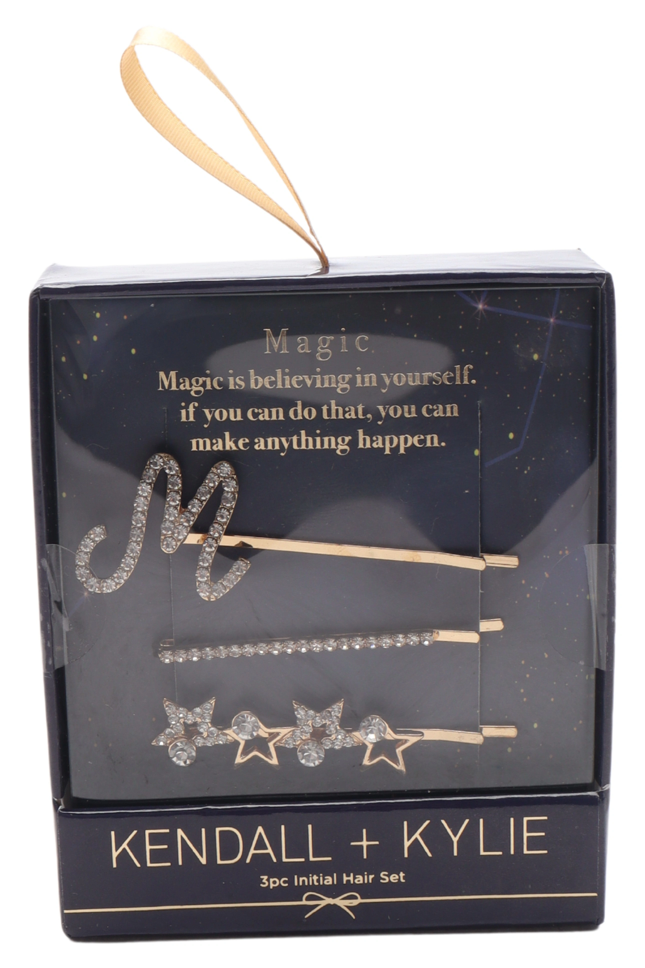 KENDALL + KYLIE Haarschmuck Set 3tlg Gold Elegant Strasssteine Damen 1